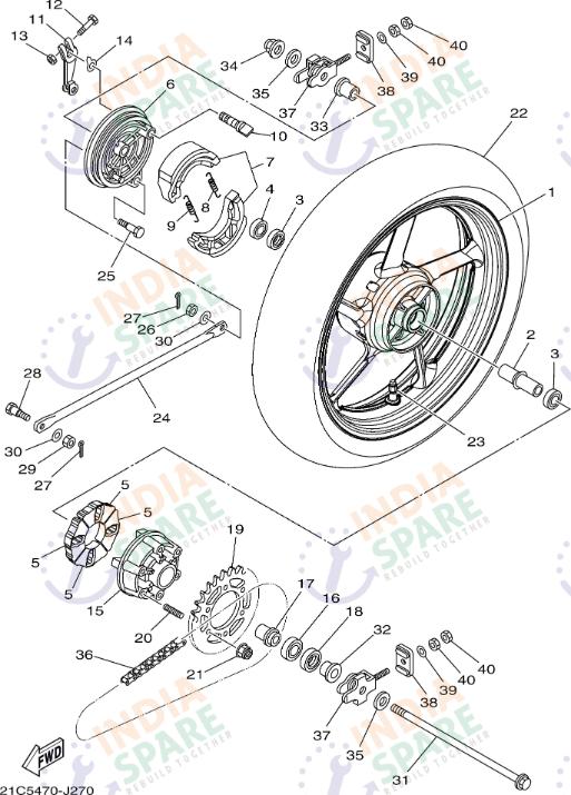 REAR WHEEL